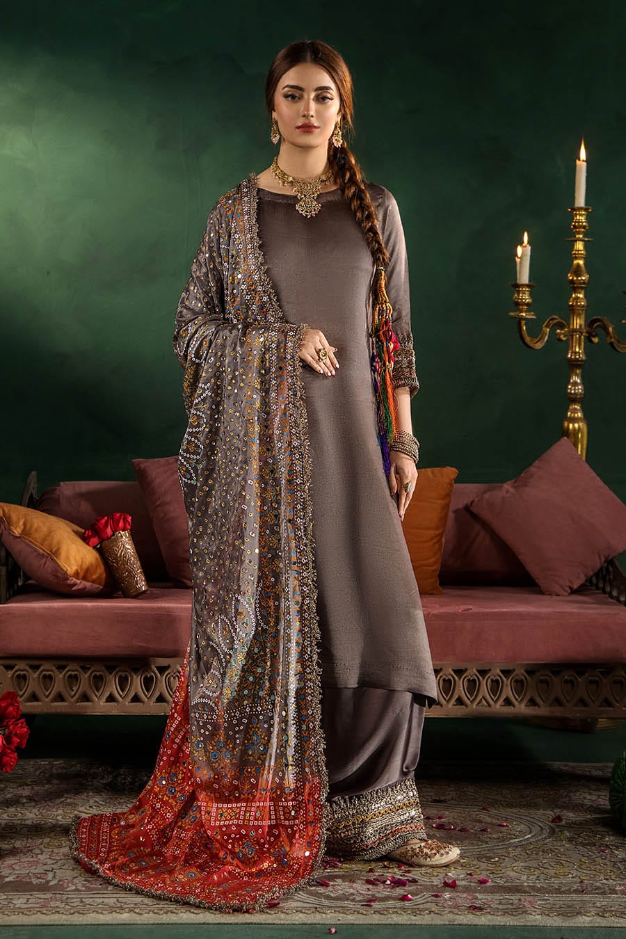 Elegant Gloss Silk Dress