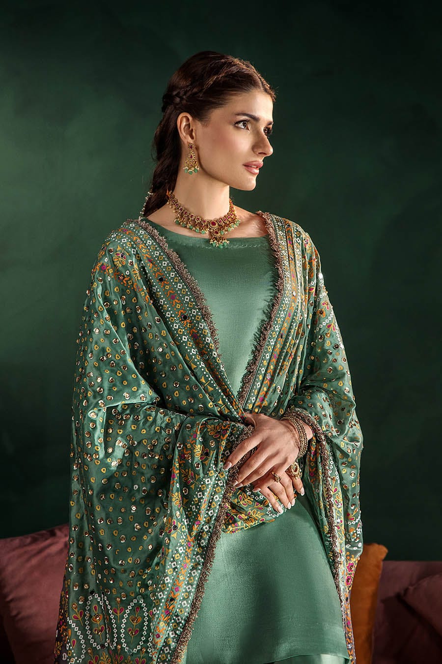 Elegant Gloss Silk Dress