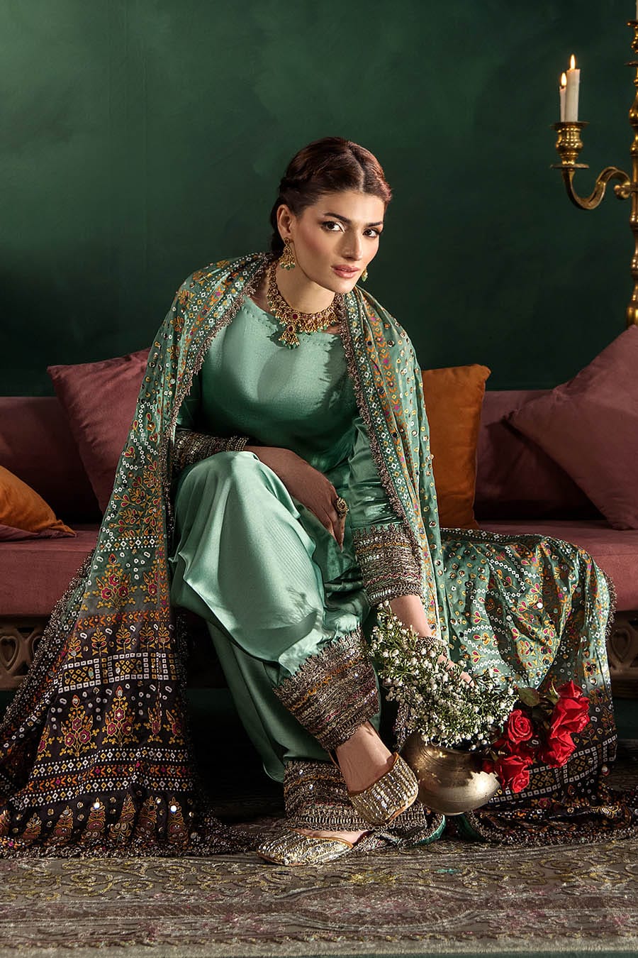 Elegant Gloss Silk Dress