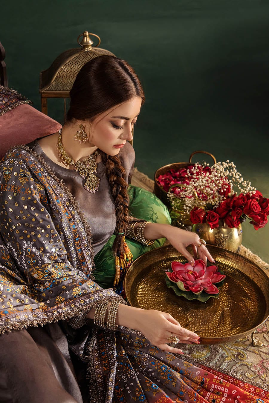 Elegant Gloss Silk Dress